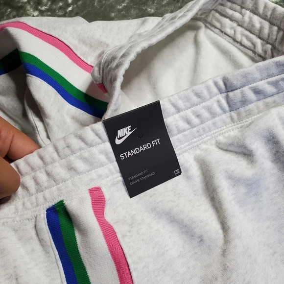 Nike Gray Standard Fit Shorts - Picture 3 of 7